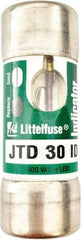 Value Collection - 250 VDC, 600 VAC, 30 Amp, Time Delay General Purpose Fuse - 2-1/4" OAL, 300 at AC kA Rating, 13/16" Diam - Eagle Tool & Supply