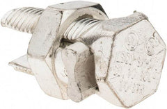 Value Collection - 6 (Solid) to 1/0 AWG, Copper Wire Compatible, Silicon Bronze, Hex Split Bolt Connector - Eagle Tool & Supply