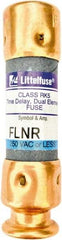 Value Collection - 125 VDC, 250 VAC, 6.25 Amp, Time Delay General Purpose Fuse - 2" OAL, 200 kA Rating, 9/16" Diam - Eagle Tool & Supply