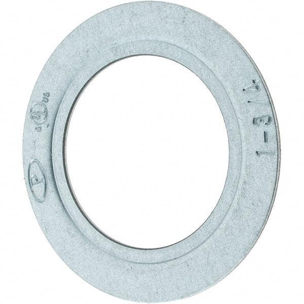 Value Collection - 1-3/4" Conduit, Electrical Enclosure Steel Reducing Washer - For Use with Rigid/Intermediate/Thinwall Conduit - Eagle Tool & Supply