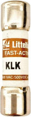 Value Collection - 600 VAC, 2.5 Amp, Fast-Acting Semiconductor/High Speed Fuse - 1-1/2" OAL, 100 at AC kA Rating, 13/32" Diam - Eagle Tool & Supply