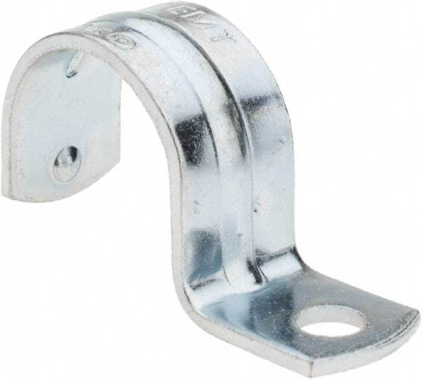 Value Collection - Steel Pipe Snap Strap for 1" Conduit - For Use with EMT & Thin Wall Conduit - Eagle Tool & Supply