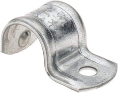 Value Collection - Steel Pipe Strap for 1/2" Conduit - For Use with Intermediate Metal Conduit & Rigid Conduit - Eagle Tool & Supply