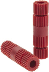 Value Collection - 24 to 18 AWG Compatible, Nylon Fully Insulated, Crimp-On Butt Splice Terminal - Red - Eagle Tool & Supply