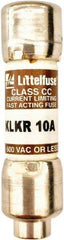 Value Collection - 600 VAC, 10 Amp, Fast-Acting Semiconductor/High Speed Fuse - 1-1/2" OAL, 200 (RMS Symmetrical) kA Rating, 13/32" Diam - Eagle Tool & Supply