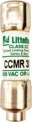 Value Collection - 500 VDC, 600 VAC, 30 Amp, Time Delay General Purpose Fuse - 300 at AC kA Rating - Eagle Tool & Supply