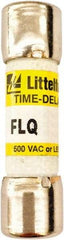 Value Collection - 500 VAC, 10 Amp, Time Delay General Purpose Fuse - 1-1/2" OAL, 13/32" Diam - Eagle Tool & Supply