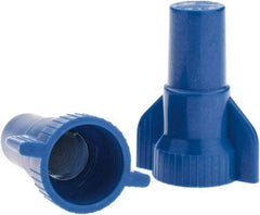 Value Collection - 12 to 6 AWG, Wing Twist on Wire Connector - Blue - Eagle Tool & Supply