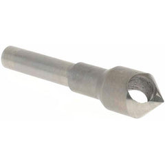 Value Collection - 7/16" Head Diam, 1/4" Shank Diam, 0 Flute 82° High Speed Steel Countersink - Eagle Tool & Supply