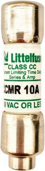 Value Collection - 250 VDC, 600 VAC, 10 Amp, Time Delay General Purpose Fuse - 300 at AC kA Rating - Eagle Tool & Supply