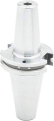 Parlec - 8mm Hole Diam, CAT40 Taper Shank Shrink Fit Tool Holder & Adapter - 80mm Projection, 21mm Nose Diam, 36mm Clamping Depth, 20,000 RPM, Through Coolant - Exact Industrial Supply