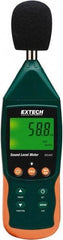 Extech - A and C Frequency Weight, LCD Display Datalogging Sound Meter - 30 to 130 Decibels - Eagle Tool & Supply