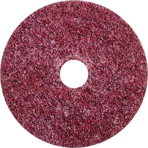 3M - 4-1/2" Diam, Ceramic Hook & Loop Disc - Coarse Grade, Nonwoven, - Eagle Tool & Supply