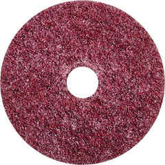 3M - 4-1/2" Diam, Ceramic Hook & Loop Disc - Coarse Grade, Nonwoven, - Eagle Tool & Supply