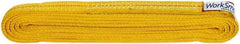 Value Collection - 8' Long x 1" Wide, 6,200 Lb Vertical Capacity, 2 Ply, Polyester Web Sling - 4,900 Lb Choker Capacity, with Endless Sling - Eagle Tool & Supply