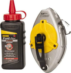 Stanley - 100' Long Chalk Reel - Red - Eagle Tool & Supply