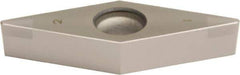 Sumitomo - 2NC-VBGA332 Grade BNC200 PCBN Turning Insert - TiN Finish, 35° Diamond, 3/8" Inscr Circle, 3/16" Thick, 1/32" Corner Radius - Eagle Tool & Supply