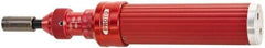 Proto - 1 Piece, 7 to 36 In/Lb, Adjustable Torque Limiting Screwdriver - 7-3/16" OAL, 1/4" Drive, 1 In/Lb Graduation - Eagle Tool & Supply