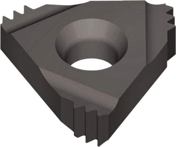 Vargus - 3ER External Right Hand ISO Laydown Threading Insert - Grade VTX, TiAlN Coated Carbide, 9.53mm Inscribed Circle - Eagle Tool & Supply