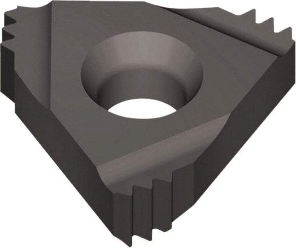 Vargus - 3IR Internal Right Hand 12 UN Laydown Threading Insert - Grade VTX, TiAlN Coated Carbide, 9.53mm Inscribed Circle - Eagle Tool & Supply