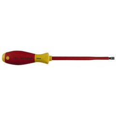 Wiha - 3/8" Blade Width x 12-1/2" OAL Standard Slotted Screwdriver - Eagle Tool & Supply