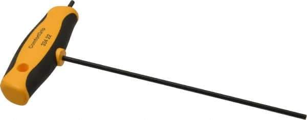 Wiha - 7/64" Hex, T-Handle Cushion Grip, Hex Key - 150mm OAL, Inch System of Measurement - Eagle Tool & Supply