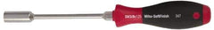 Wiha - 3/16" Solid Shaft Heavy-Duty Nutdriver - Cushion Grip Handle - Eagle Tool & Supply