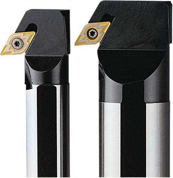 Seco - 51mm Min Bore Diam, 270mm OAL, 32mm Shank Diam, A-PDYN Indexable Boring Bar - 23mm Max Bore Depth, DNMU 1104.. Insert, Pin Holding Method - Eagle Tool & Supply