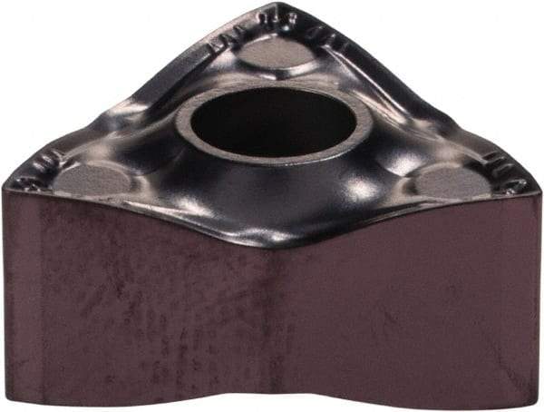Iscar - WNMX451 MMW Grade IC806 Carbide Turning Insert - TiAlN Finish, 80° Trigon, 1/2" Inscr Circle, 0.267 Thick, 1/64" Corner Radius - Eagle Tool & Supply
