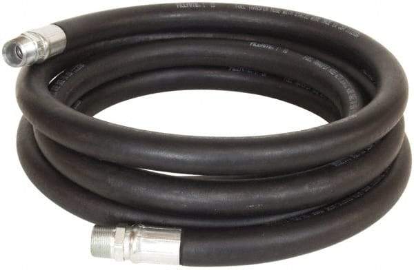 Tuthill - 1" ID x 1" OD x 20' OAL, NPT Petroleum Transfer Hose - -30 to 140°F - Eagle Tool & Supply