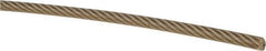 Loos & Co. - 1/8" x 3/32" Diam, Aircraft Cable - 920 Lb Breaking Strength, Material Grade 304 Stainless, 7 x 19 Strand Core, Nylon Coating - Eagle Tool & Supply