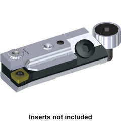 Kennametal - Series C-Style, Right Hand Cut, 16mm Min Bore Diam, Boring Cartridge - 16.15mm Back of Bar to Cutting Edge, Insert Style CCMT060204, 45.5mm OAL, 0° Lead Angle - Eagle Tool & Supply