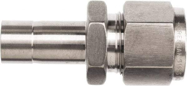 Brennan - 1/2" OD, Stainless Steel Reducer - Machine Tube Stub Ends - Eagle Tool & Supply
