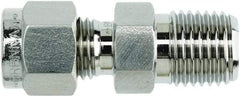 Brennan - 1/2" OD, Stainless Steel Male Connector - NPT Ends - Eagle Tool & Supply