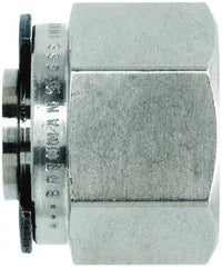 Brennan - 5/8" Tube OD x 5/8 Thread Stainless Steel Compression Tube Plug - Eagle Tool & Supply