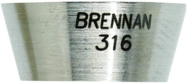 Brennan - 5/16" OD, Stainless Steel Front Ferrule - Compression Ends - Eagle Tool & Supply