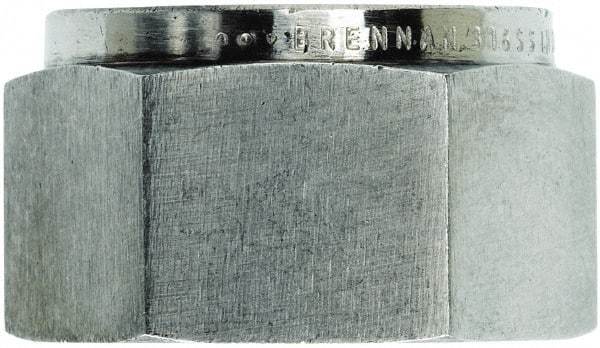 Brennan - 3/4" OD, Stainless Steel Nut - No Ends - Eagle Tool & Supply