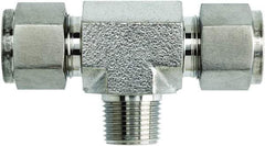 Brennan - 3/4" OD, Stainless Steel Union Tee - Comp x Comp x Comp Ends - Eagle Tool & Supply