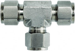 Brennan - 3/4" OD, Stainless Steel Union Tee - Comp x Comp x Comp Ends - Eagle Tool & Supply