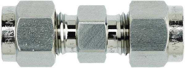 Brennan - 3/8 x 1/4" OD, Stainless Steel Union - Comp x Comp Ends - Eagle Tool & Supply