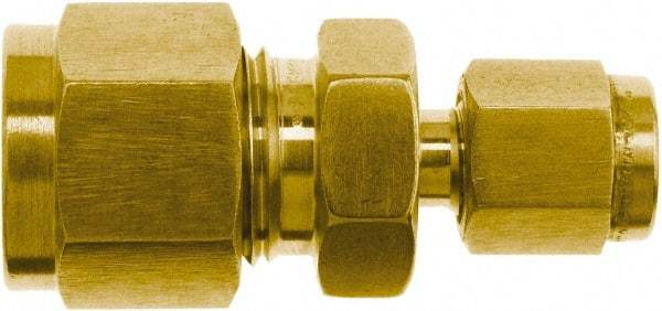 Brennan - 1/2" OD, Brass Union - Comp x Comp Ends - Eagle Tool & Supply