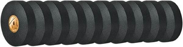 3M - 3/4" x 66', Black Vinyl Electrical Tape - 8.5 mil Thick, 20 Lb./Inch Tensile Strength - Eagle Tool & Supply