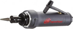 Ingersoll-Rand - 1/4" Collet, Straight Handle, Air Straight Die Grinder - 18,000 RPM, Rear Exhaust, 14 CFM, 1 hp, 90 psi - Eagle Tool & Supply