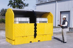 UltraTech - IBC Storage Lockers Type: IBC Pallet Number of Totes: 2 - Eagle Tool & Supply