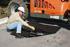 UltraTech - 12 Gal Capacity per Package, Oil Only Pad - 10' Long x 10' Wide, Polypropylene - Eagle Tool & Supply