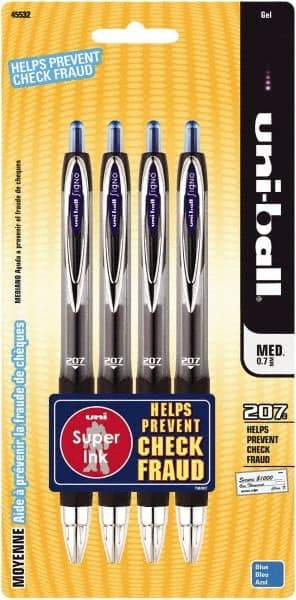 Prismacolor - 0.7mm Retractable Pen - Blue - Eagle Tool & Supply