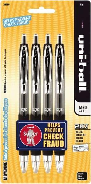 Prismacolor - 0.7mm Retractable Pen - Black - Eagle Tool & Supply