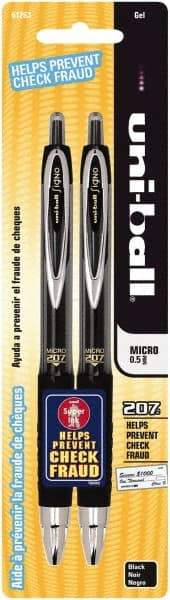 Prismacolor - 0.5mm Retractable Pen - Black - Eagle Tool & Supply