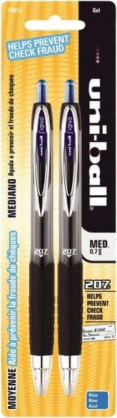 Prismacolor - 0.7mm Retractable Pen - Blue - Eagle Tool & Supply