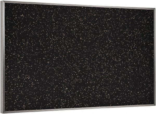 Ghent - 46-1/2" Wide x 36" High Open Cork Bulletin Board - Rubber, Tan Speckled - Eagle Tool & Supply